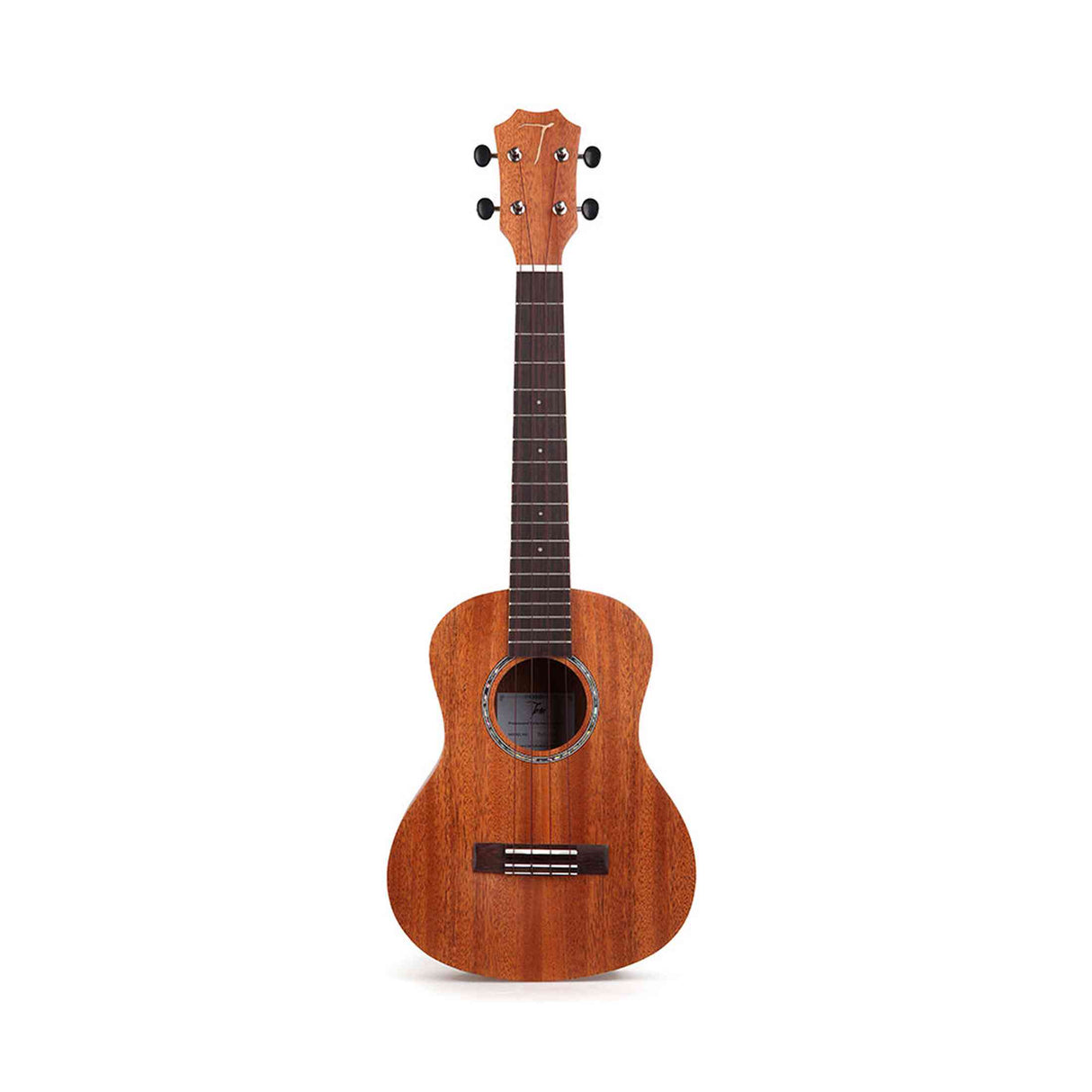 TOM 230 Tenor Ukelele met Massief Mahonie Bovenblad en Worth BE Snaren Inclusief Luxe Hoes