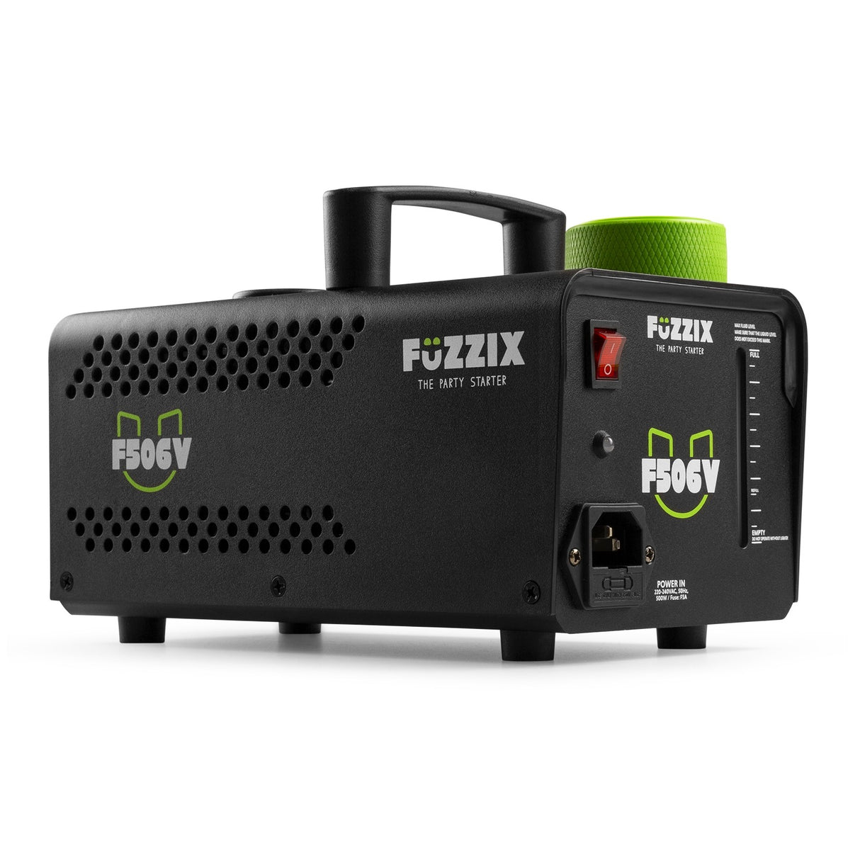 Fuzzix F506V Verticale Rookmachine – 500W met RGB LED’s, Draadloze Afstandsbediening en Vloeistof