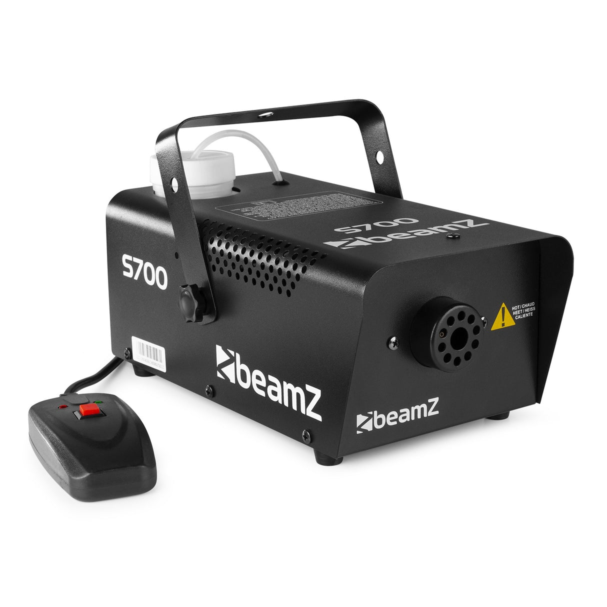 beamZ S700 Rookmachine 700W met Afstandsbediening en Inclusief Rookvloeistof
