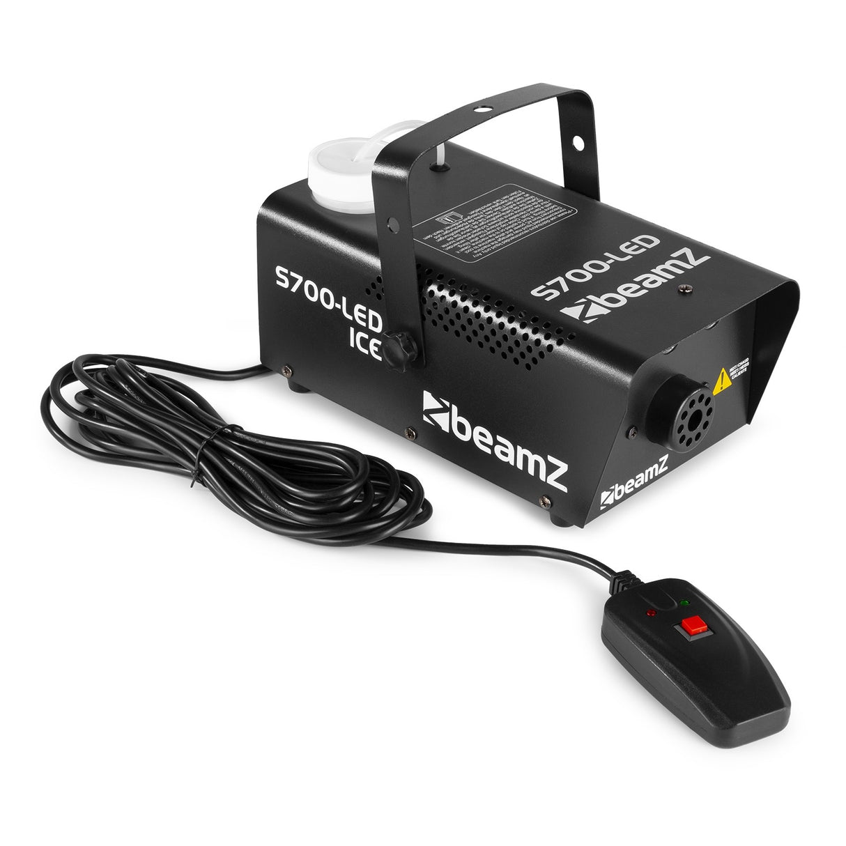 beamZ S700LED Rookmachine 700W met Blauw Ijs-Effect en LED-verlichting