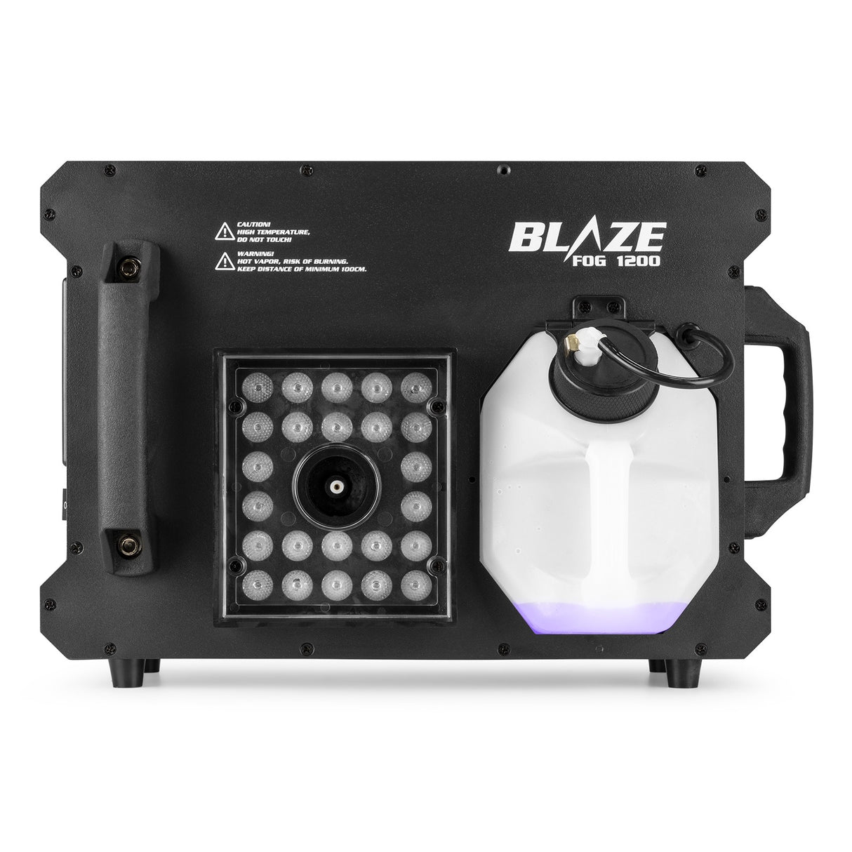 beamZ Blaze 1200 Rookmachine – 1200W met 24x RGBA LED’s, DMX en Verticale Output