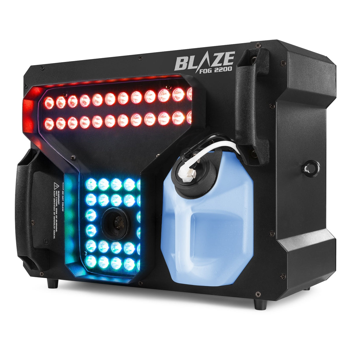 beamZ Blaze 2200 Rookmachine – 2200W met 48x RGBA LED’s, DMX, 3500ml Tank & Direct Stop