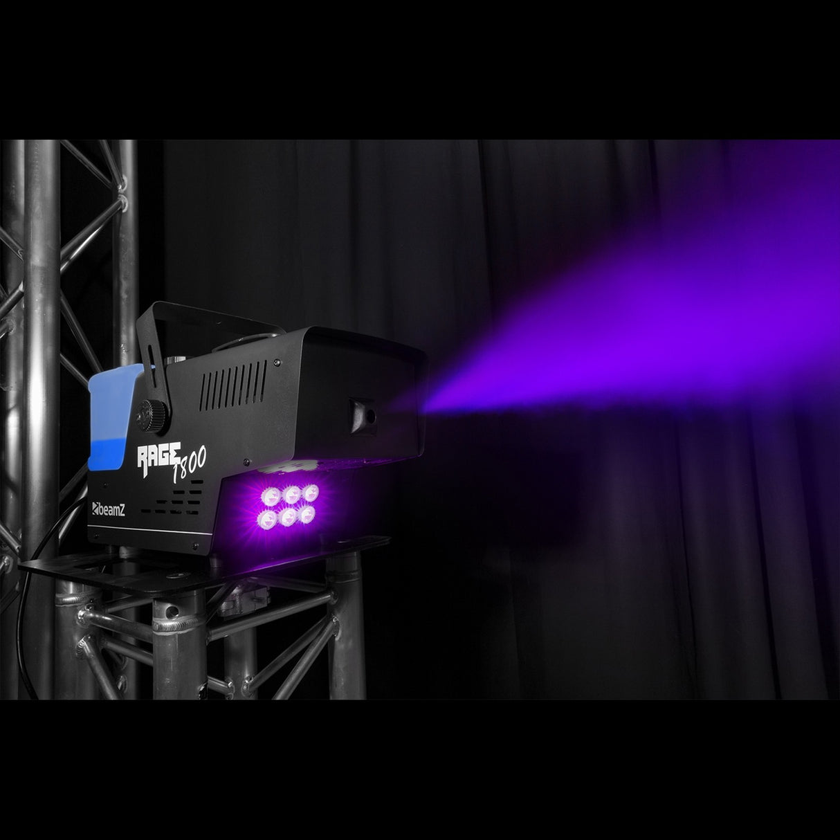 beamZ Rage1800LED Rookmachine – 1800W met RGBA LED’s, DMX en 3.5L Tank