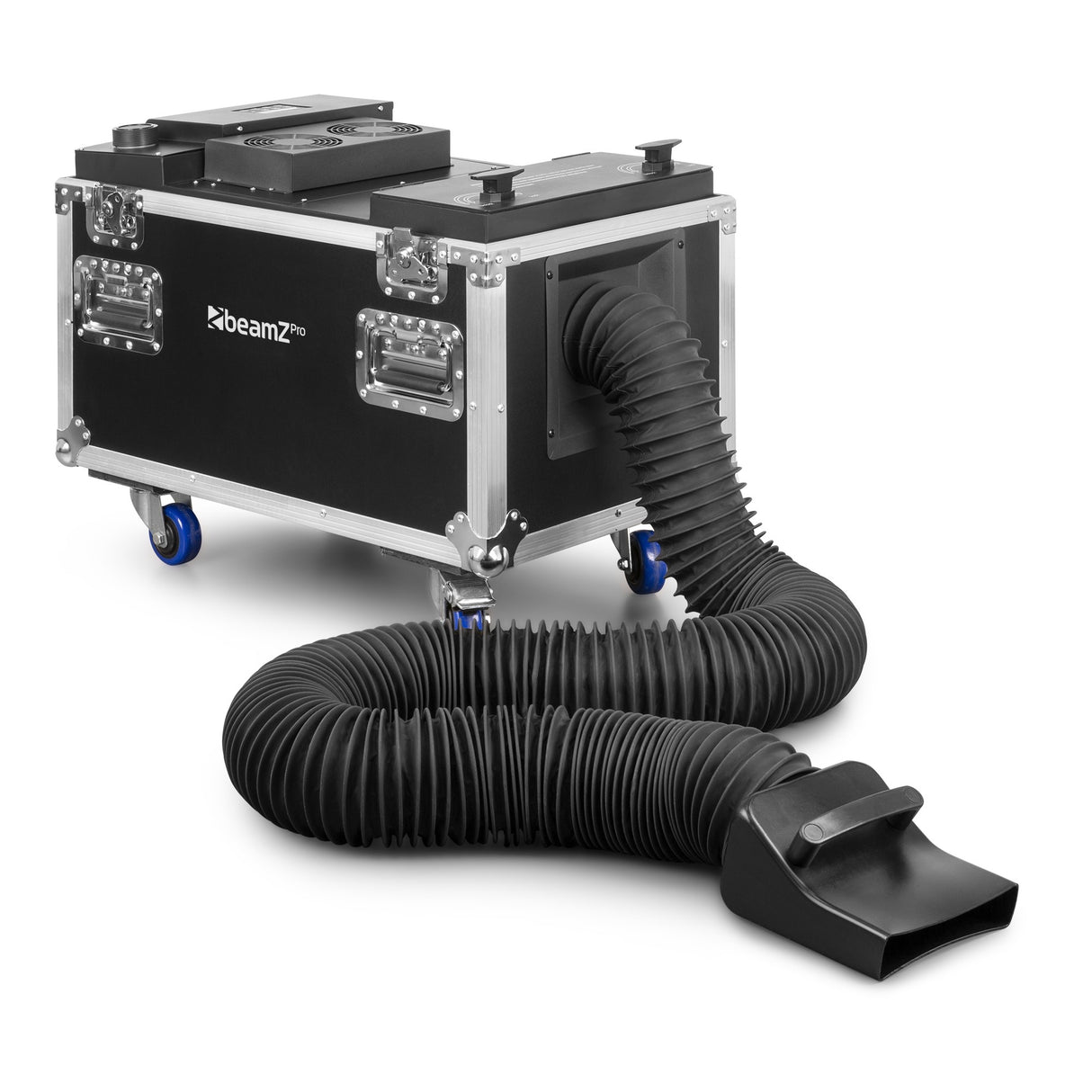 beamZ LF3000 Compacte Low Fog Machine – Ultrasoon Systeem met DMX en Flightcase