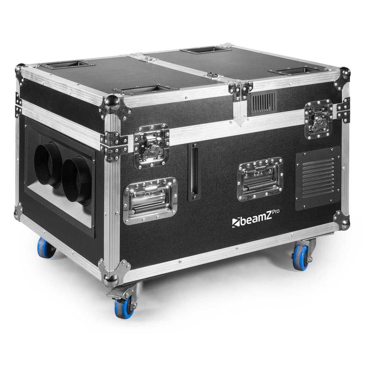 beamZ LF6000 Professionele Low Fog Machine – Ultrasoon, Dubbele Output & Flightcase