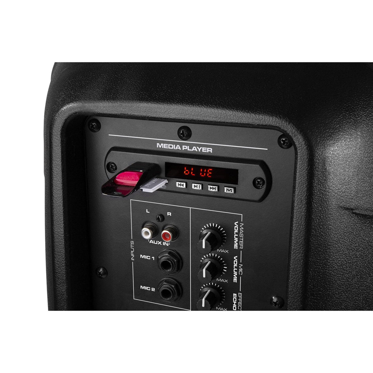 VONYX VPS082A 400W Actieve Speakerset met Bluetooth, USB/SD en 8 inch Woofers