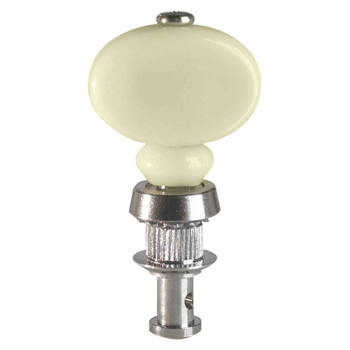 Boston UMH-200-IV Stemmechanieken voor Ukelele Vernikkeld met Ivoorkleurige Knoppen Set van 4