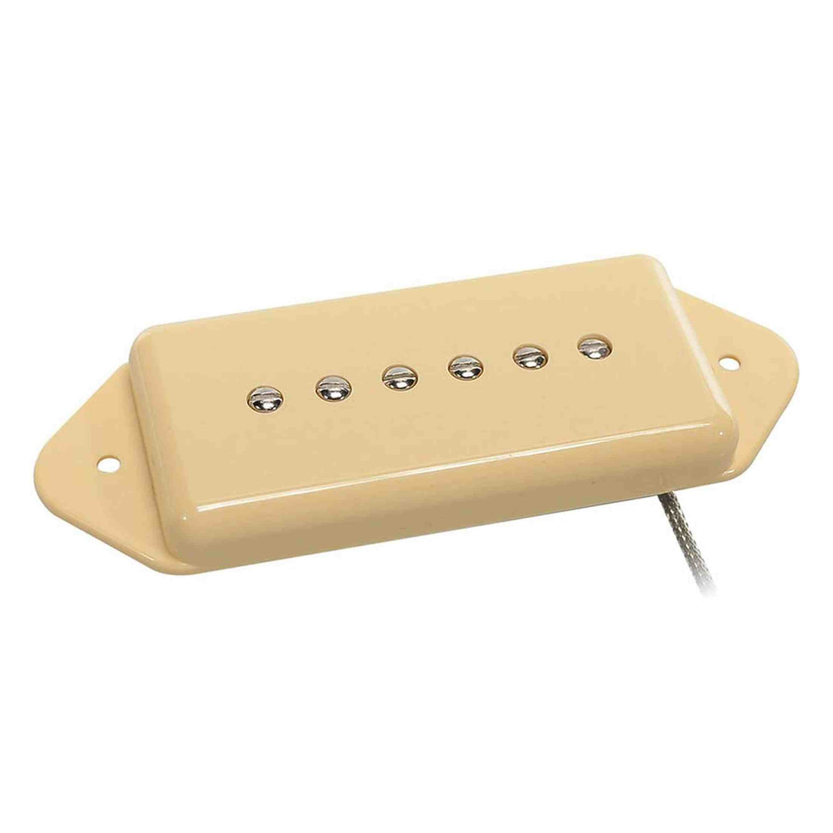 Boston VDE-46-NIV Single Coil Pickup - Alnico 5 bar-magneet, gevlochten afgeschermde bedrading, gewaxte enamel draad