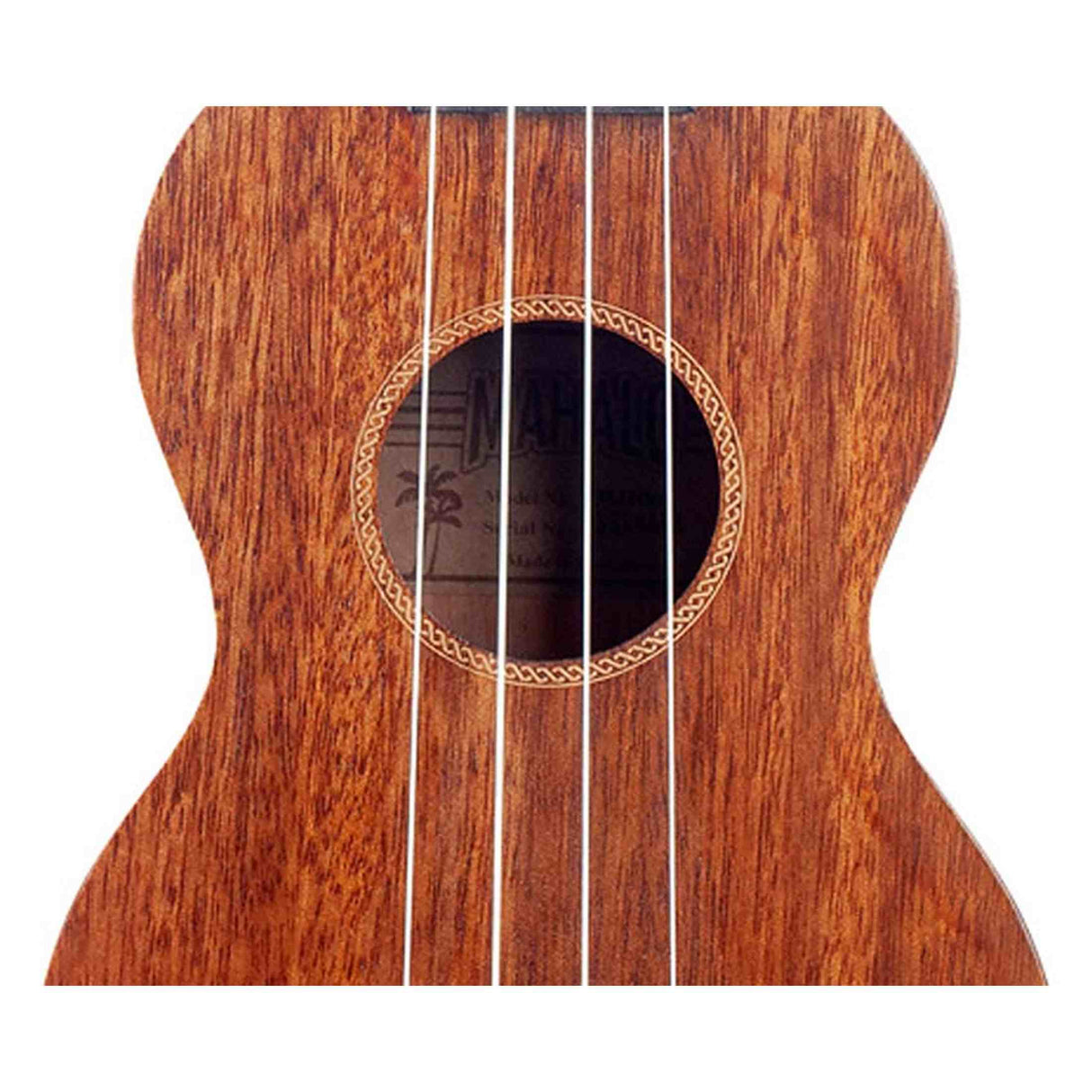 Mahalo MJ1TBR Java Series Sopraan Ukulele Transparant Bruin