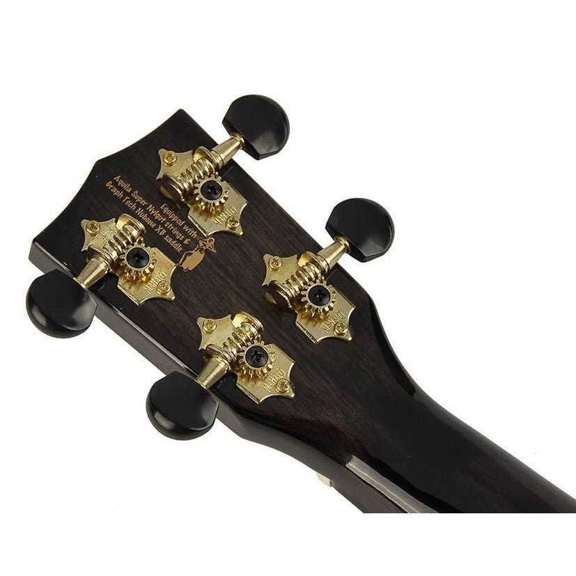 Mahalo MH2TBK Hano Series Concert Ukulele Transparant Zwart