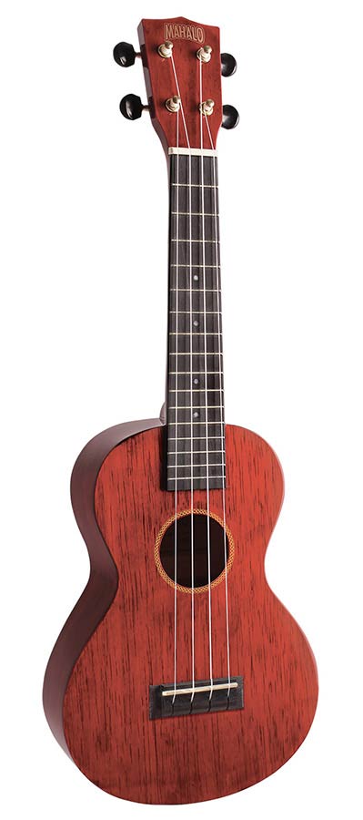 Mahalo MH2TWR Hano Series Concert Ukulele Transparant Wijnrood