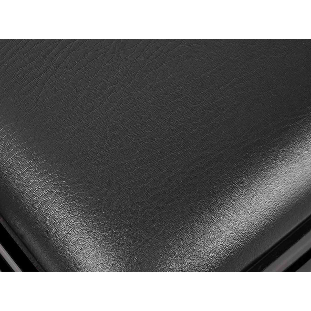 Boston PB1/1520 pianobank – verstelbare zitting, mat zwart met velours bekleding