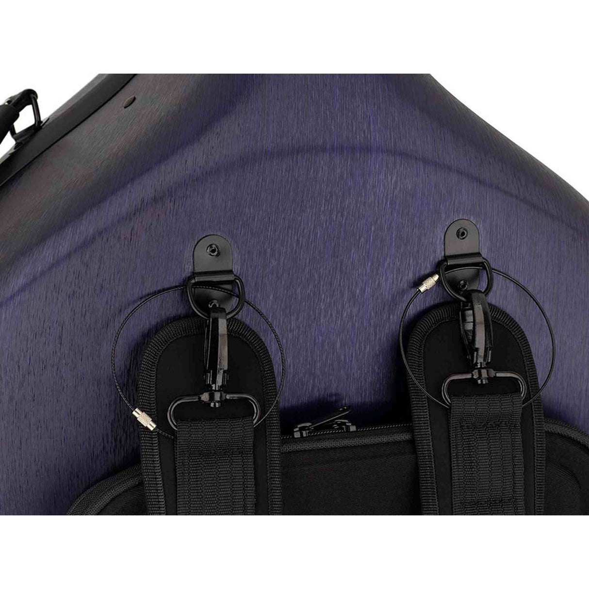 Leonardo CC-644-BU Student Series cellokoffer 4/4 PVC sandwich 4,5 kg geborsteld blauw