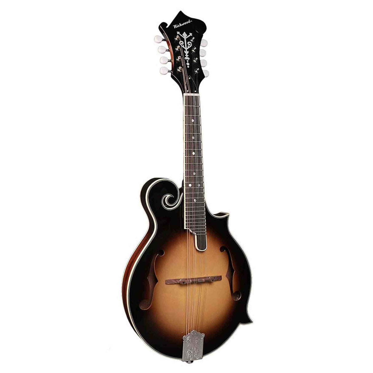 Richwood RMF-60-VS F-Style Mandoline – Sparren & Mahonie, Vintage Sunburst Hoogglans