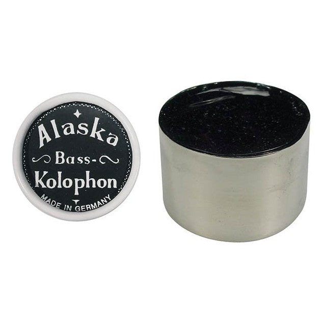 Geipel ROB-60-M Alaska rosin for double bass, medium, roundlarge, in aluminum case