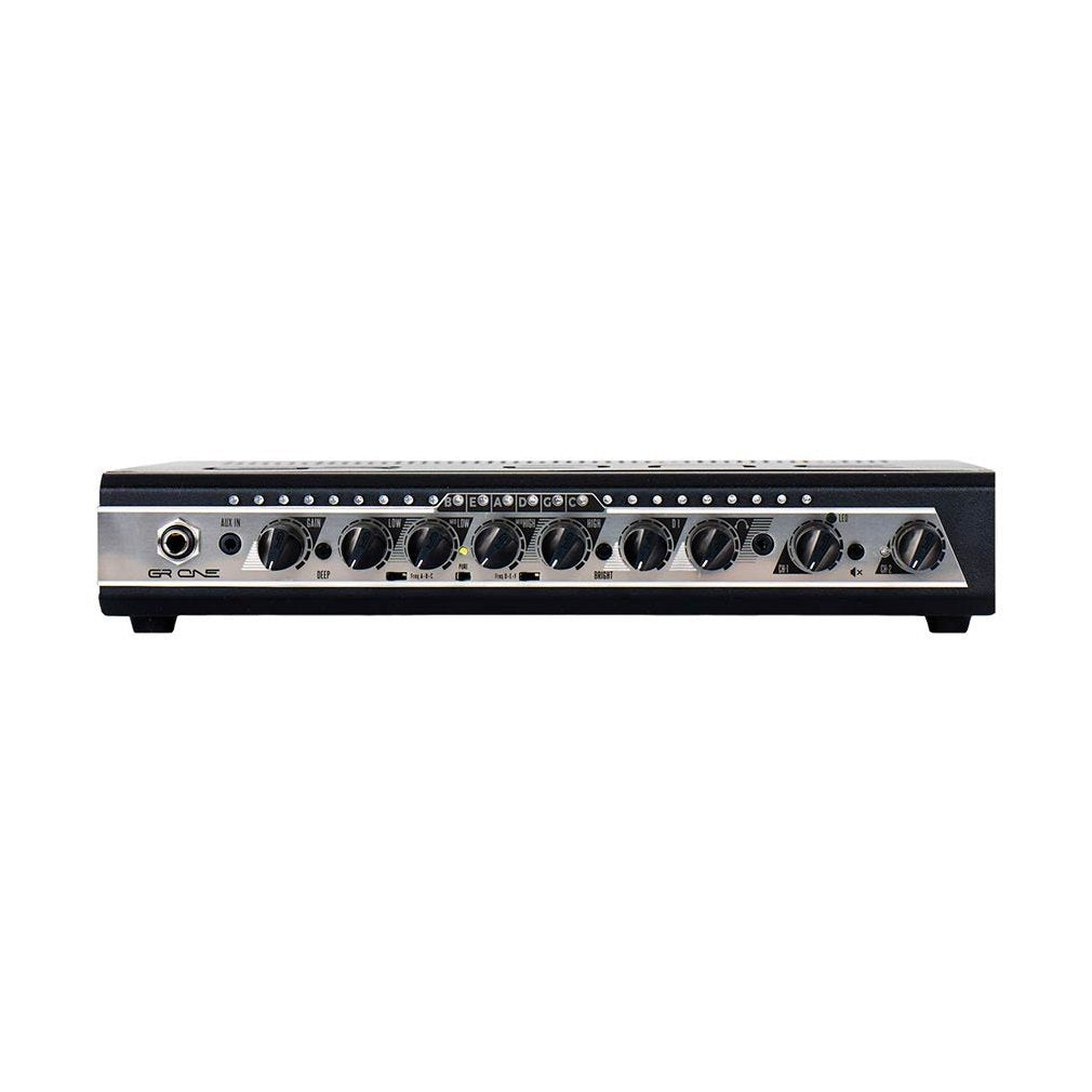 GR Bass ONE1400 Basversterker Top – 2x 700W, Ingebouwde Tuner, Dubbele Master & DI