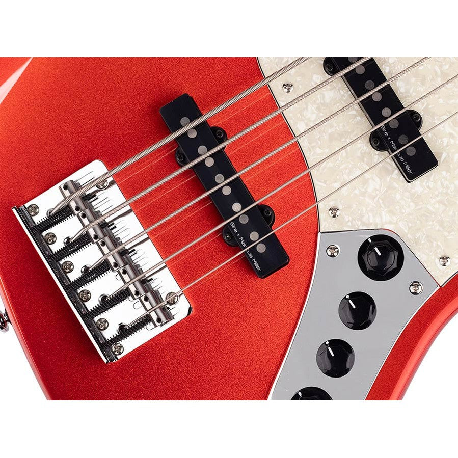Sire V7+ A5/BMR Marcus Miller 2nd Gen 5-snarige Bright Metallic Red basgitaar