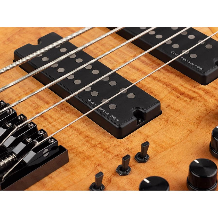 Sire M7+ A5/BRS Marcus Miller 5-Snarige Basgitaar Brown Burst