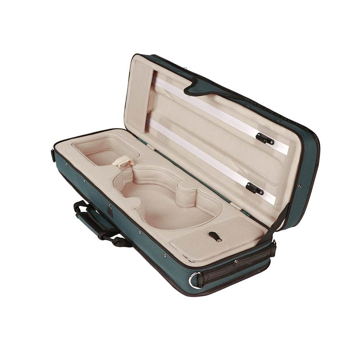 Leonardo LVA-20120 altviool set 12.0" 30.5cm , geheel massief, gevlamd, ebben toebehoren, incl, koffer en strijkstok