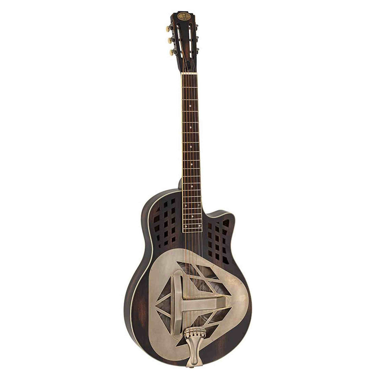 Royall CH12/BRS Chess Cutaway Tricone Resonator 12-Fret – Okoumé, Brown Satin, Tricone, Softcase