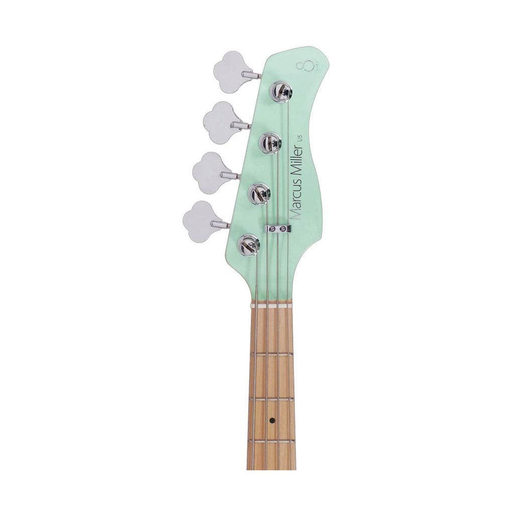 Sire U5 A4/MT Marcus Miller short scale basgitaar Mint Green