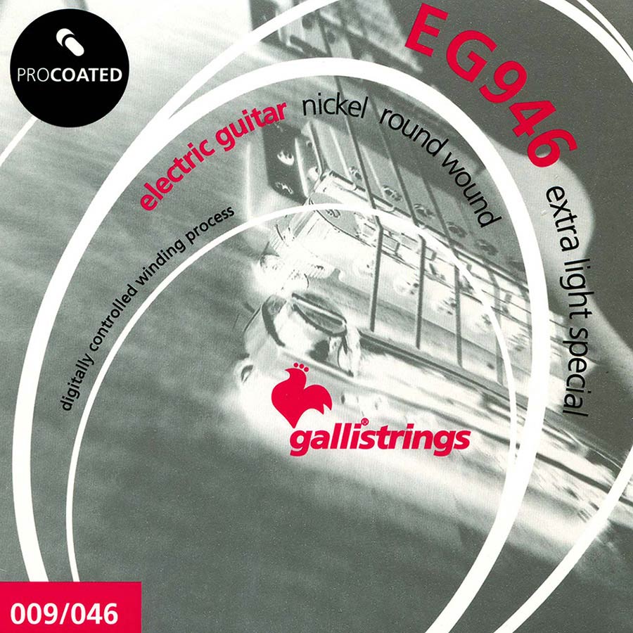Galli EG-0946 ProCoated elektrische gitaarsnaren 009-046