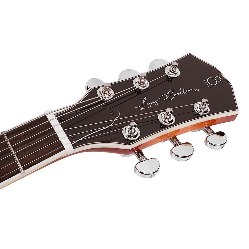 Sire Guitars H7/CS electrische archtop gitaar, esdoorn, cherry sunburst