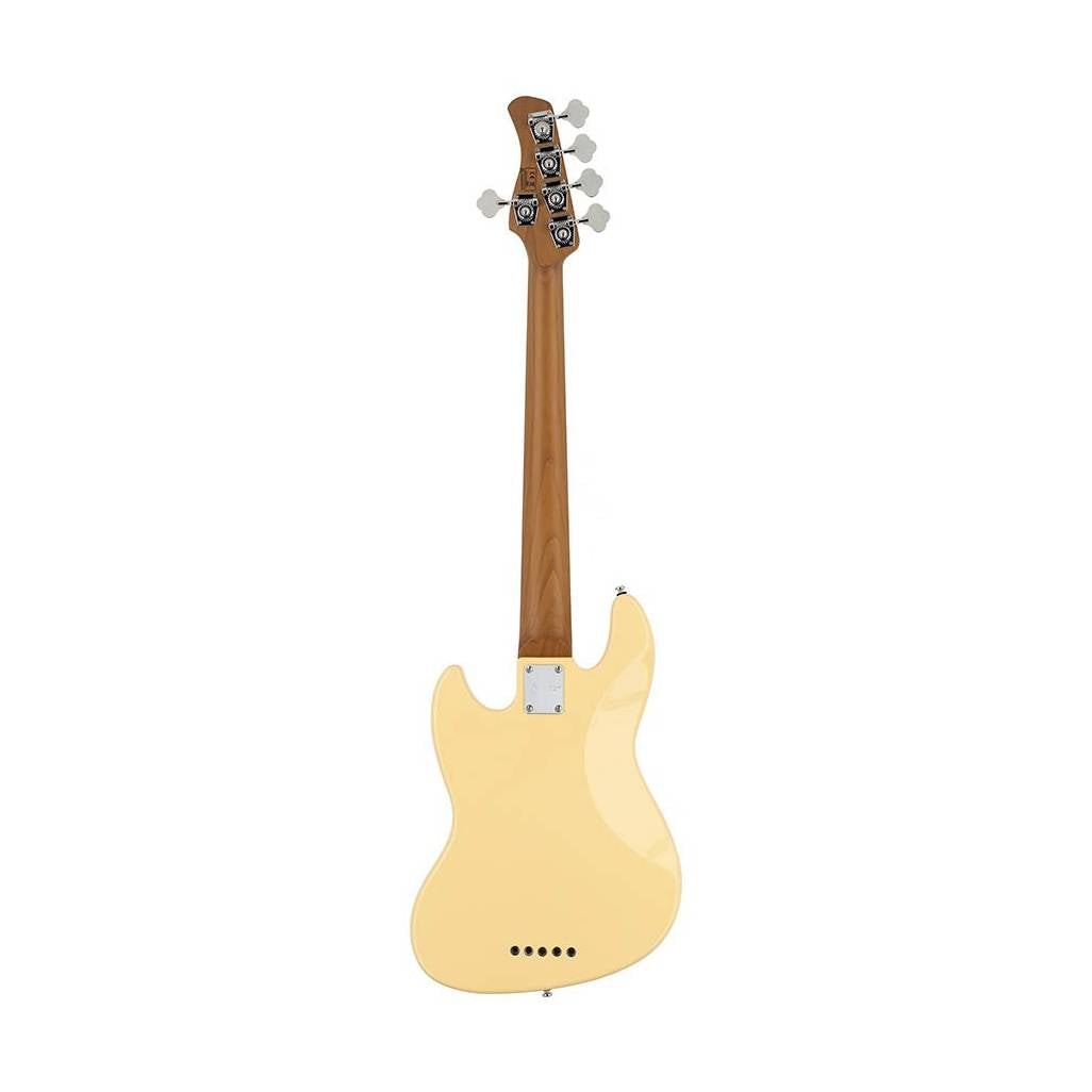 Sire V5 A5/VWH Marcus Miller 5-snarige Basgitaar Vintage White