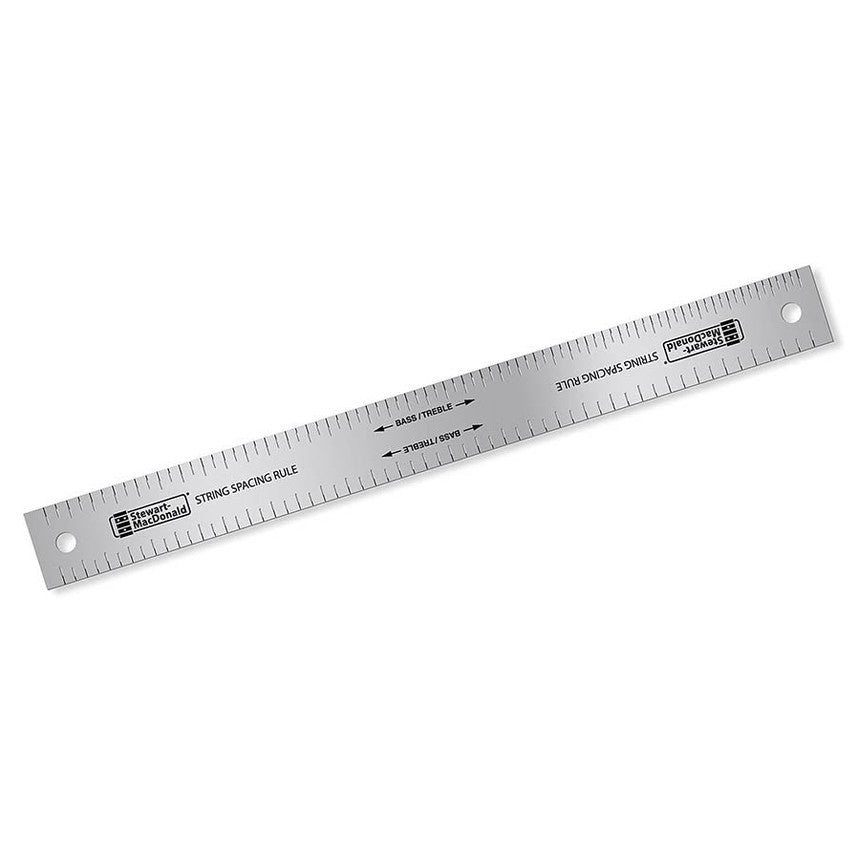 StewMac SM0673 Snaarverdelingsliniaal RVS