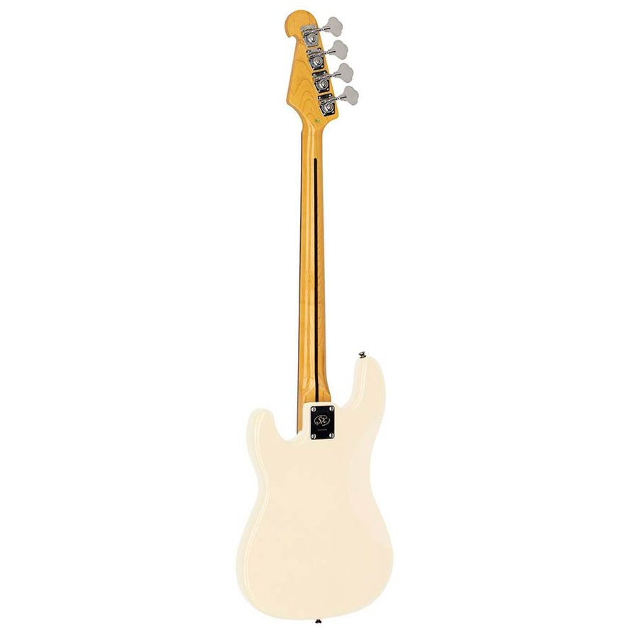 SX SPB62-VWH Retro Series 62 P-Style Elektrische Basgitaar Vintage White