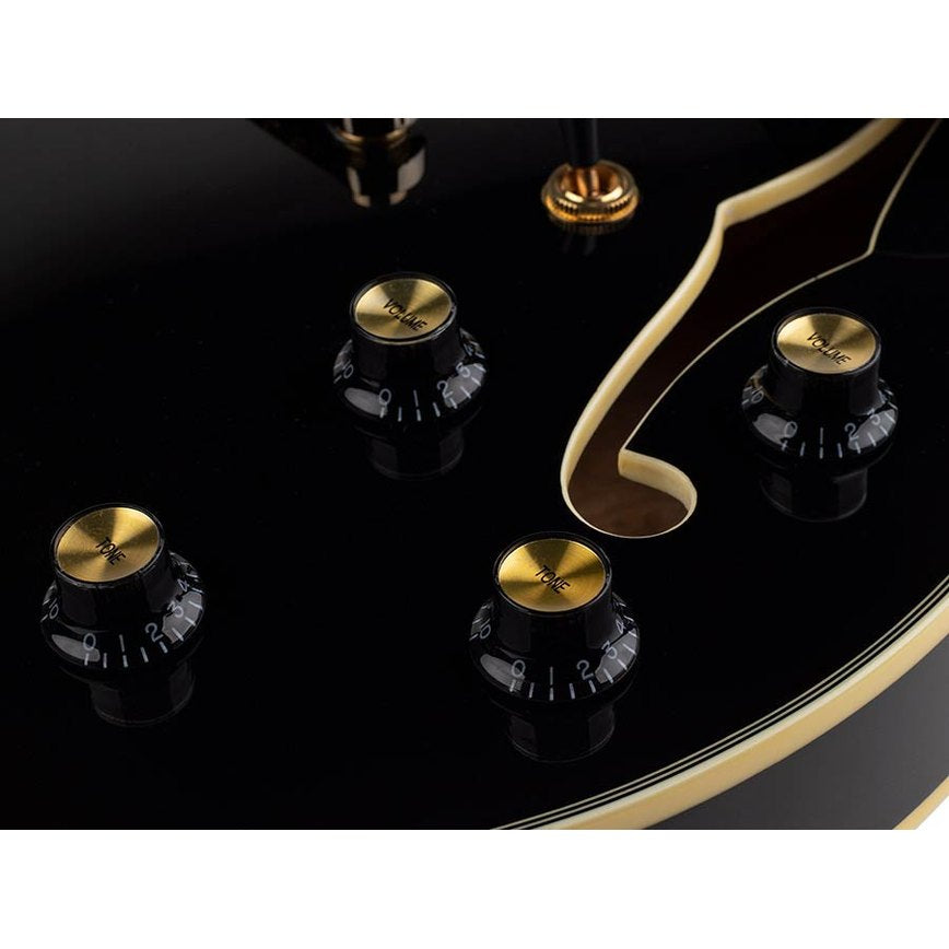 Sire Guitars H7/BK Elektrische archtop gitaar zwart