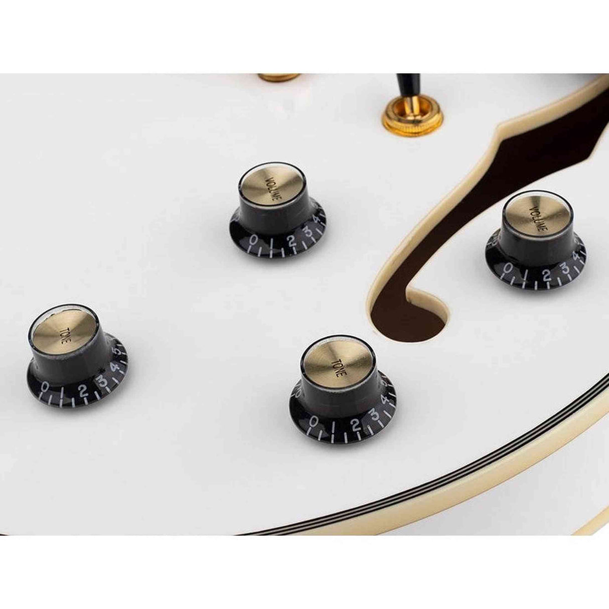 Sire Guitars H7/WH Elektrische archtop gitaar wit