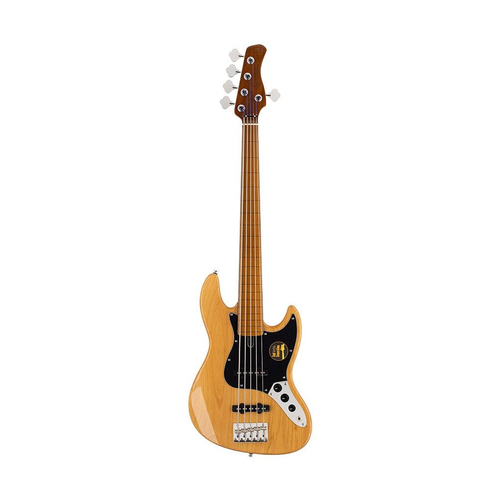 Sire V5 A5F/NT Marcus Miller Fretless 5-snarige Basgitaar Natural