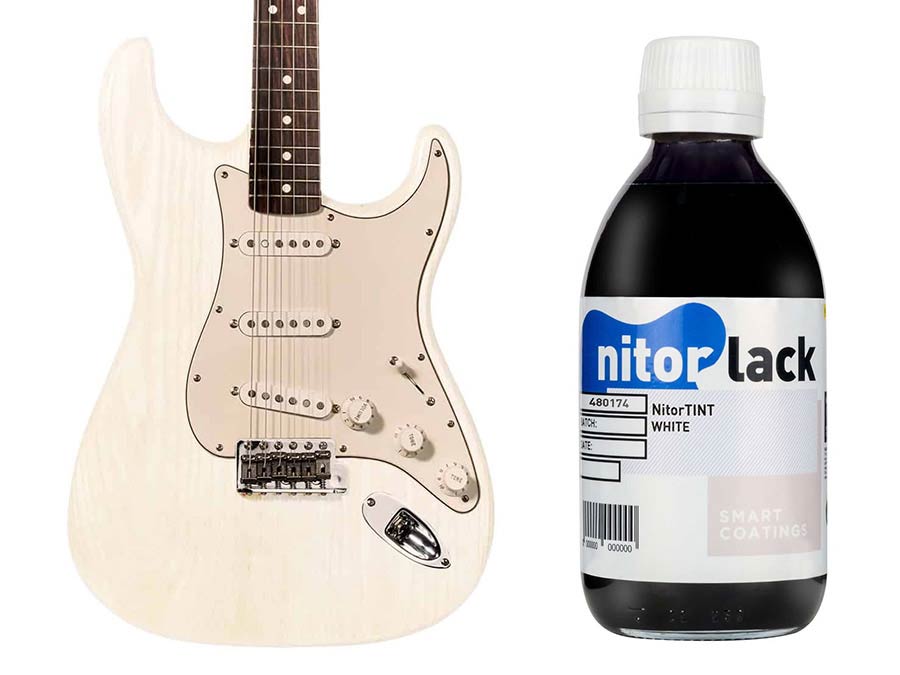 NitorLACK N480174112 NitorTINT Kleurstof Wit – 250ml Fles