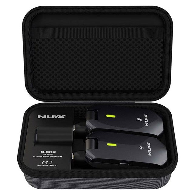 NUX C-5RC professioneel 5.8ghz draadloos gitaarsysteem incl. koffer
