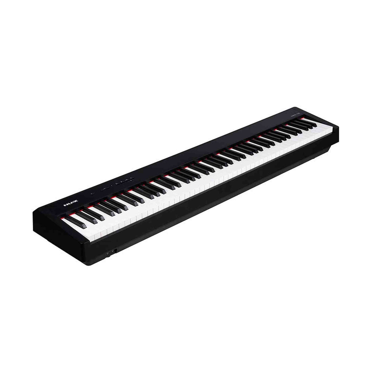 NUX NPK-10 digitale stage piano zwart met NPS1 standaard, 88 toetsen