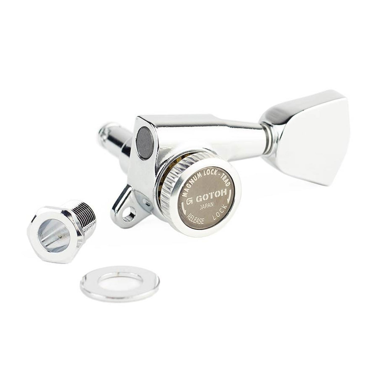 Gotoh GTH14053 SG381 stemmechanieken met Magnum Lock Trad and 04 knoppen, 3L3R, chroom