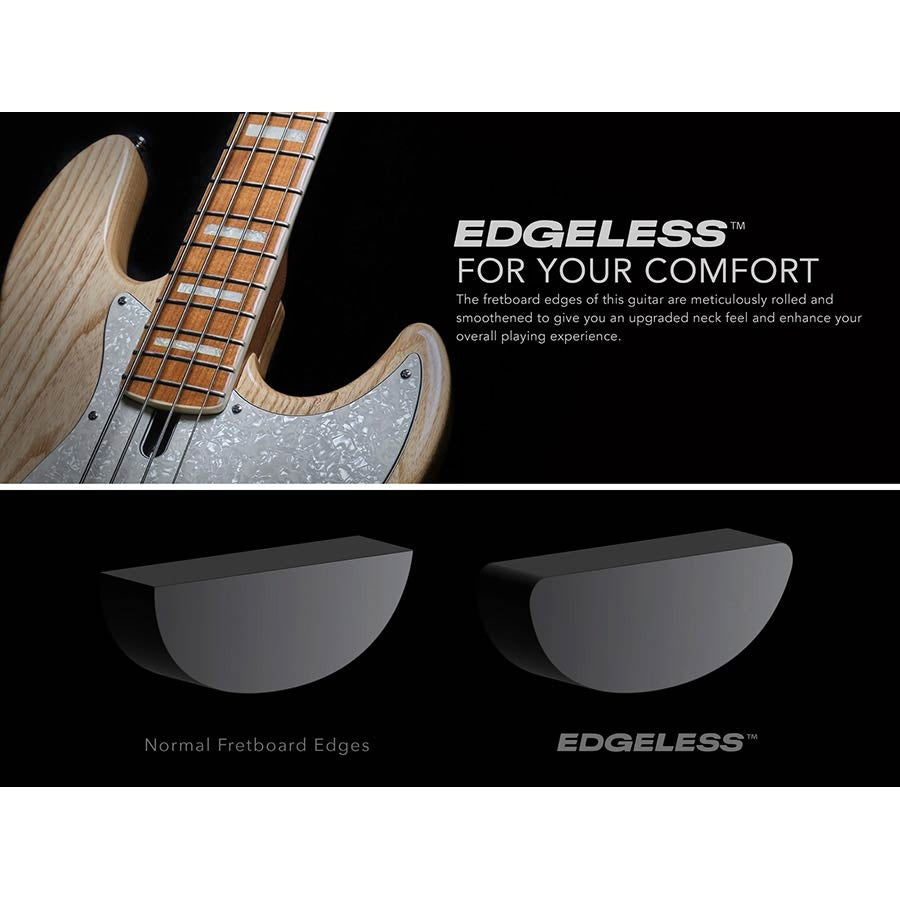 Sire V8 S5/NT Marcus Miller swamp ash 5-snarige actieve basgitaar Natural