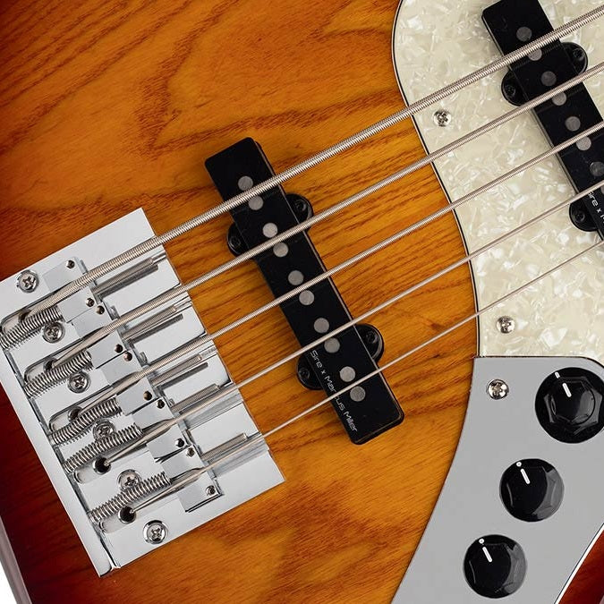 Sire V8 S5/TS Marcus Miller swamp ash 5-snarige actieve basgitaar Tobacco Sunburst