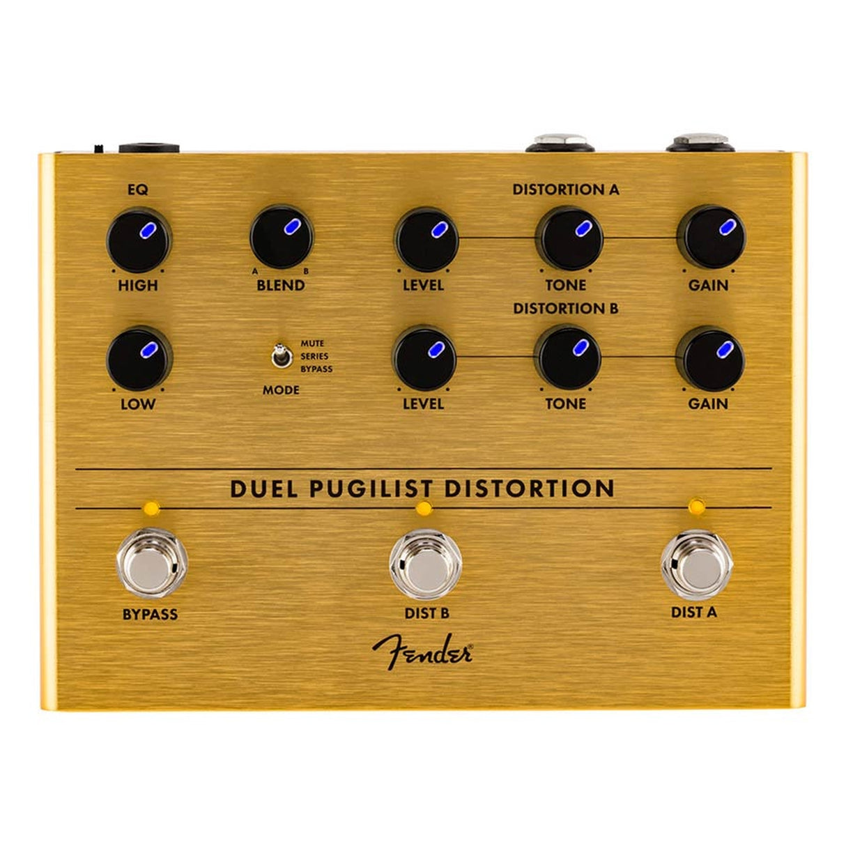 Fender 0234562000 Duel Pugilist Distortion, effect pedaal voor gitaar of bas