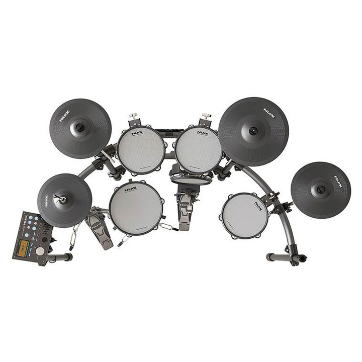 NUX DM-8 Elektronisch Drumstel met All Mesh Heads REMO en Multi-Track USB Audio