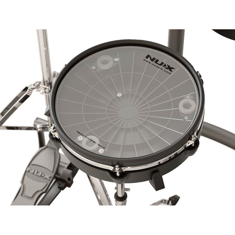 NUX DM-8 Elektronisch Drumstel met All Mesh Heads REMO en Multi-Track USB Audio