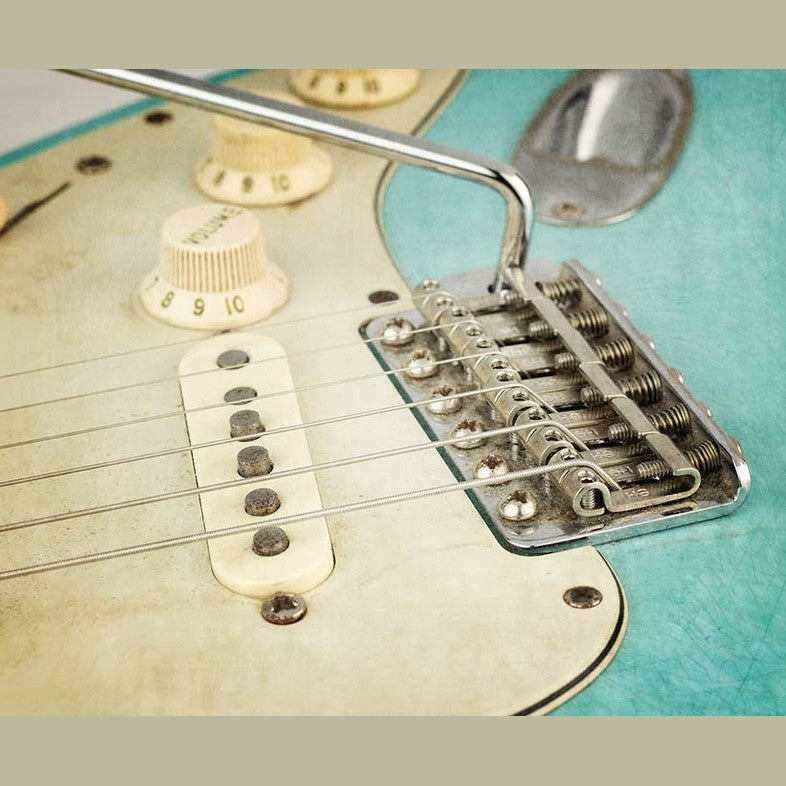 Highwood HG108-NIR/6 Contoured Vintage S-Style Brugzadels 10,8 mm – Nickel Relic Set van 36