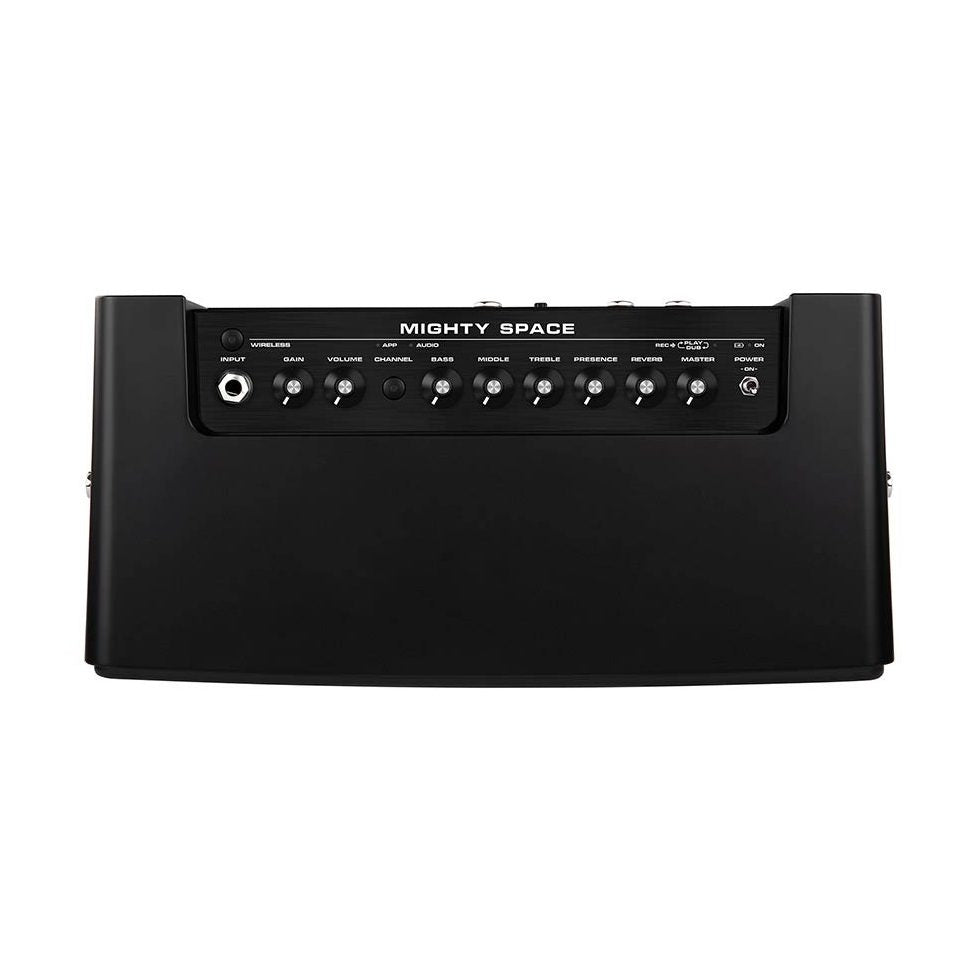 NUX MIGHTY-SPACE Draadloze Gitaarversterker – 30W, Modeling, FX, BT, Oplaadbaar + Voetschakelaar & Zender