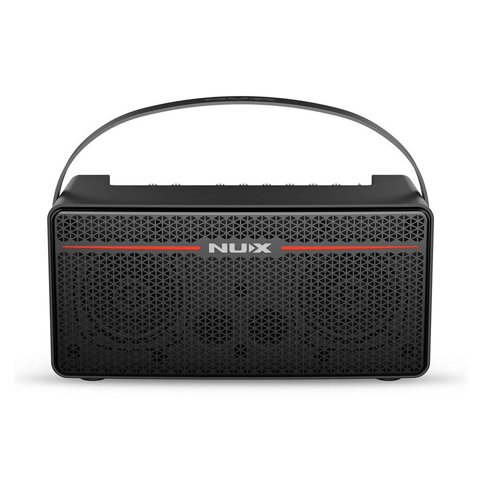 NUX MIGHTY-SPACE Draadloze Gitaarversterker – 30W, Modeling, FX, BT, Oplaadbaar + Voetschakelaar & Zender