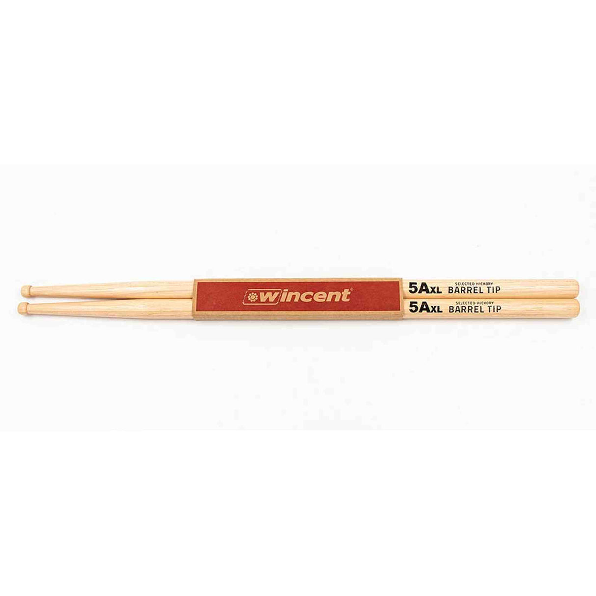Wincent W-5AXLBT drumstokken 5A XL Barrel Tip