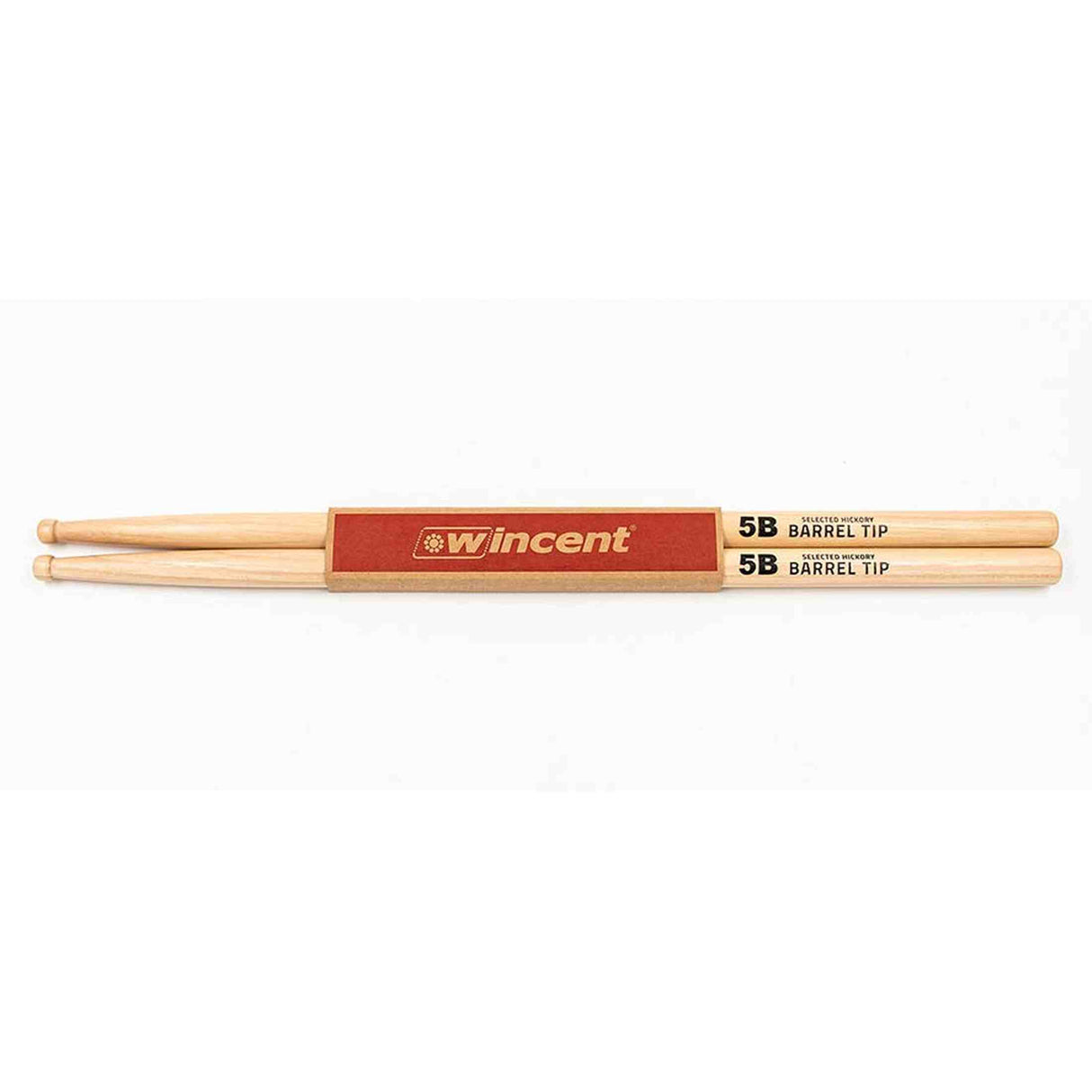 Wincent W-5BBT drumstokken 5B Barrel Tip