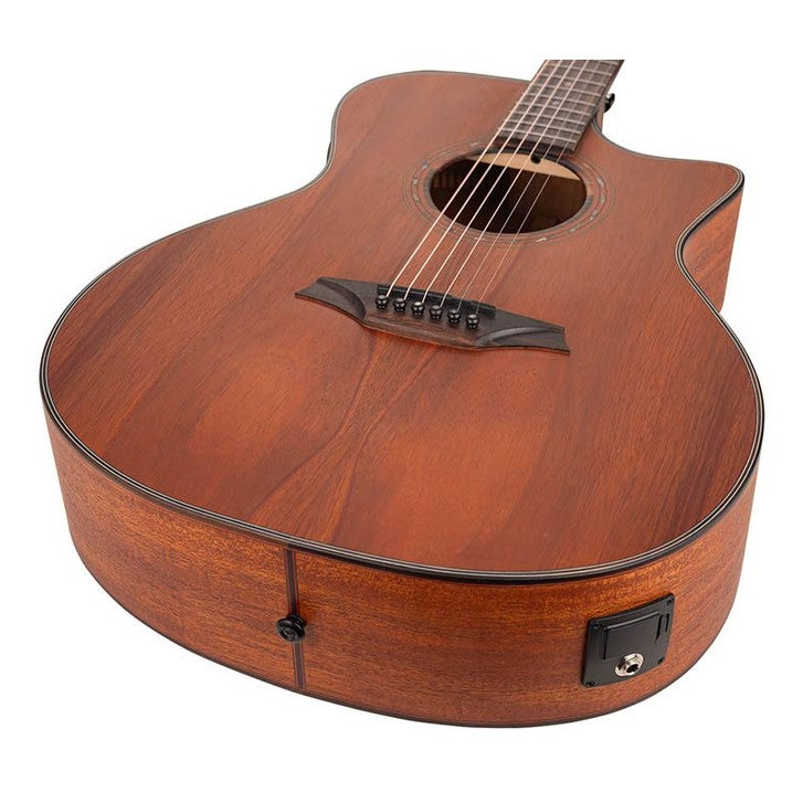 Bromo BAT2MCE Tahoma Series auditorium mahonie semi akoestische western gitaar