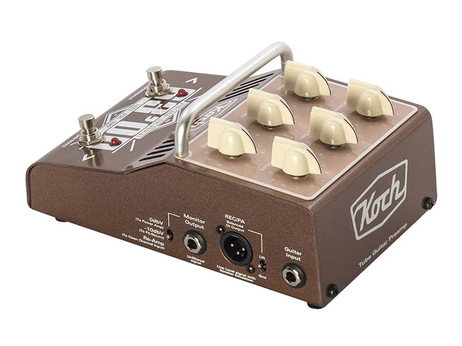 Koch 63'OD Preamp Pedaal – 2-Kanaals Buizenvoorversterker met Boost, FX Loop en DI