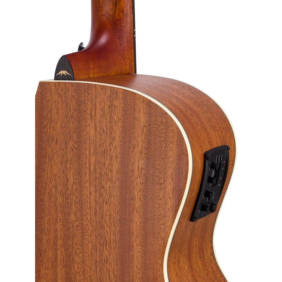 Bromo BAA4CE auditorium naturel semi akoestische western gitaar